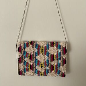 NEW Sole Society Rainbow Jaam Clutch